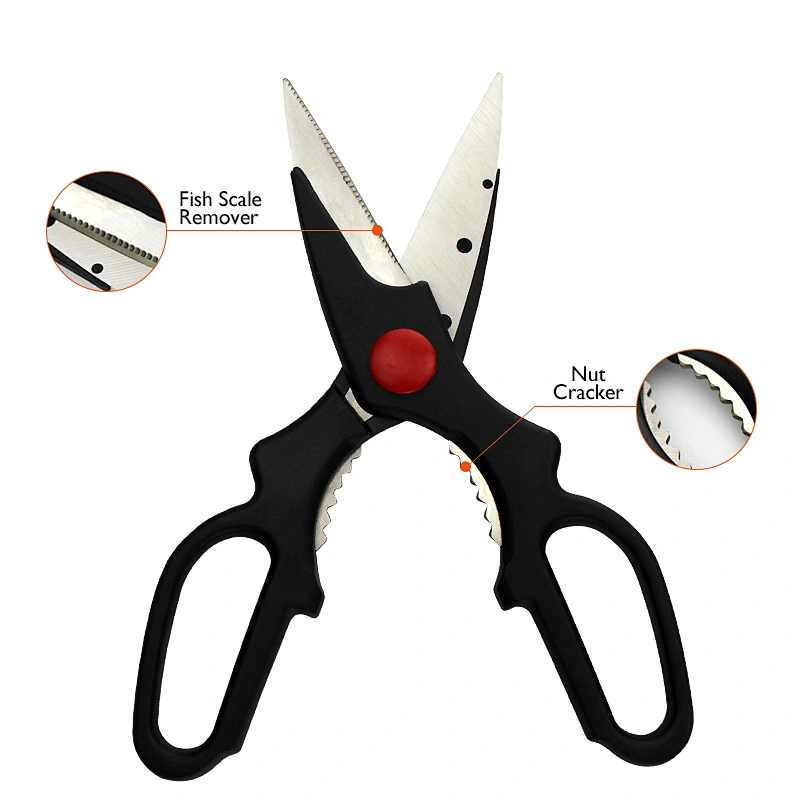 Professional Cutter Multipurpose Heavy Duty Stainless steel Kitchen Scissors