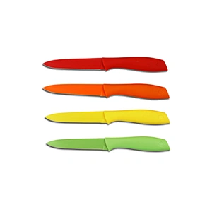 Low price Nonstick Colorful coating Paring fruit Knife gift promotional knife