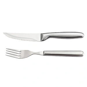 Stainless Steel Hollow Handle Steak Knife and fork set