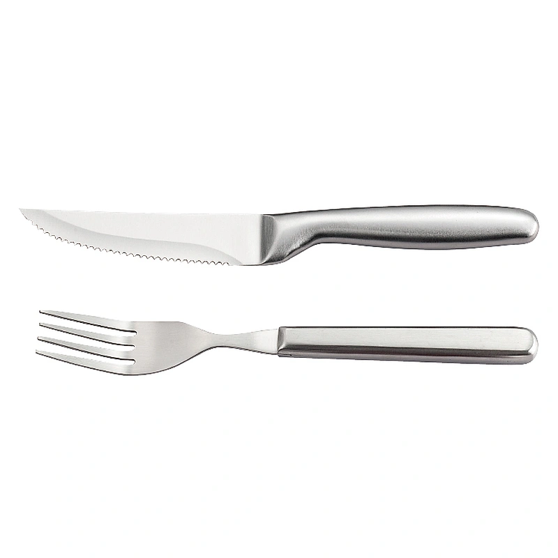 Stainless Steel Hollow Handle Steak Knife and fork set