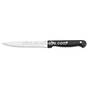 Tableware Triple Rivet stainless steel steak knife with POM handle
