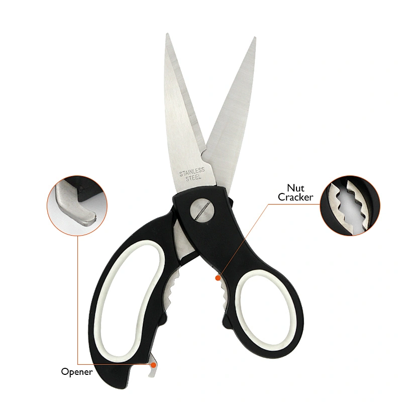 Best Multi Kitchen Scissors Rust-Resistant stainless steel blades