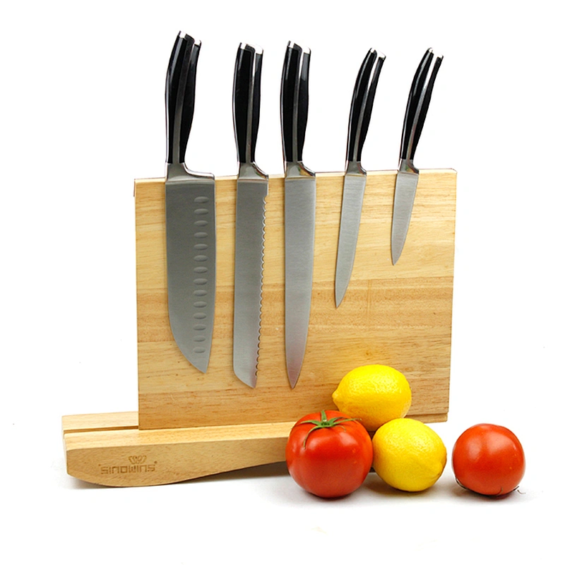 Amazon hot sale Forged stainless steel Kitchen knife set with POM handle
