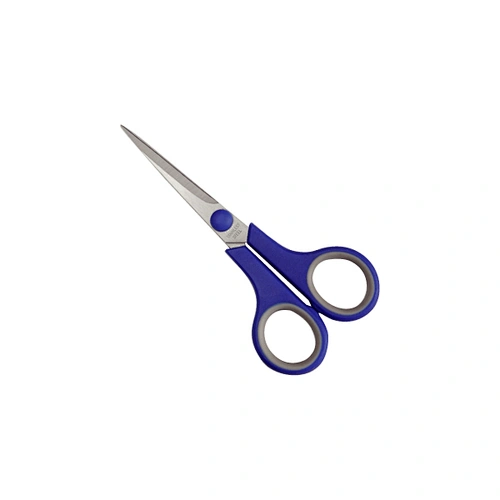 Plastic handle sharp blades office scissors