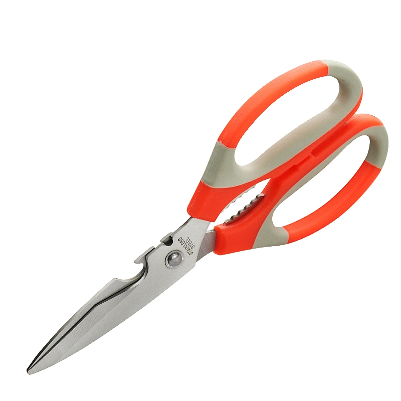 Hot sale Multipurpose Kitchen cutting scissors with soft handle
