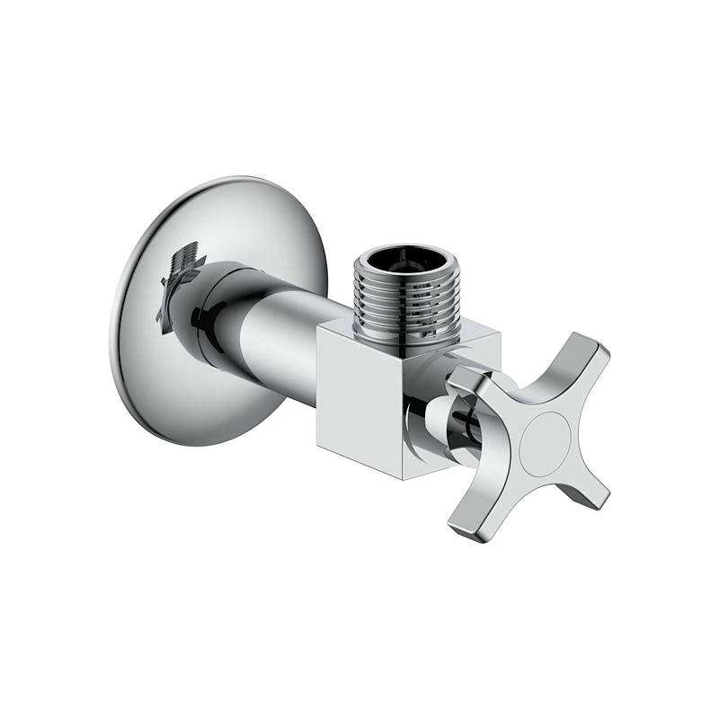 Ceramic cartridge anglevalve