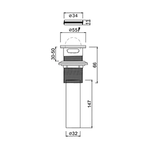 Rotating cover wash basin waste