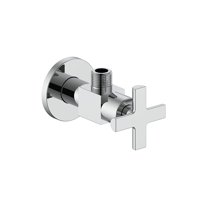 Ceramic cartridge anglevalve