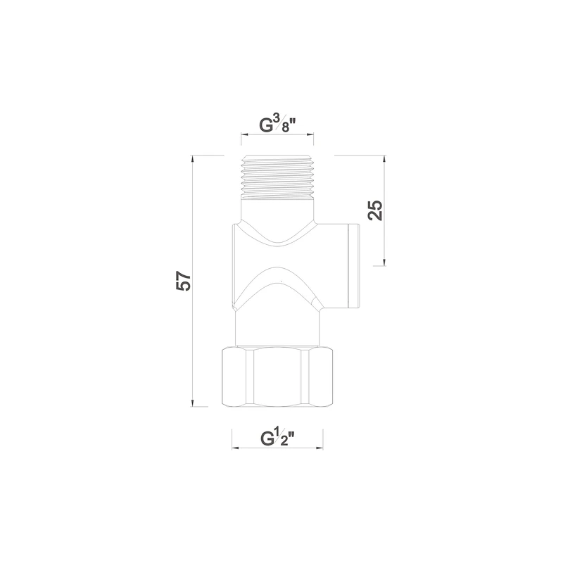 Angle valve Filter