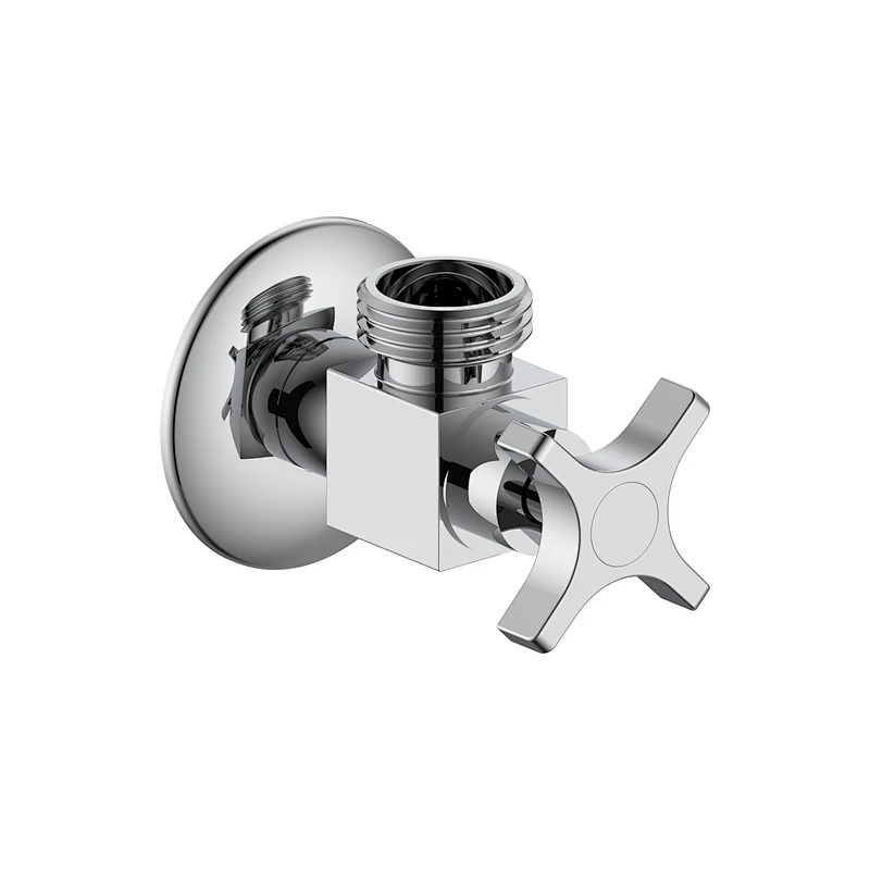 Ceramic cartridge anglevalve