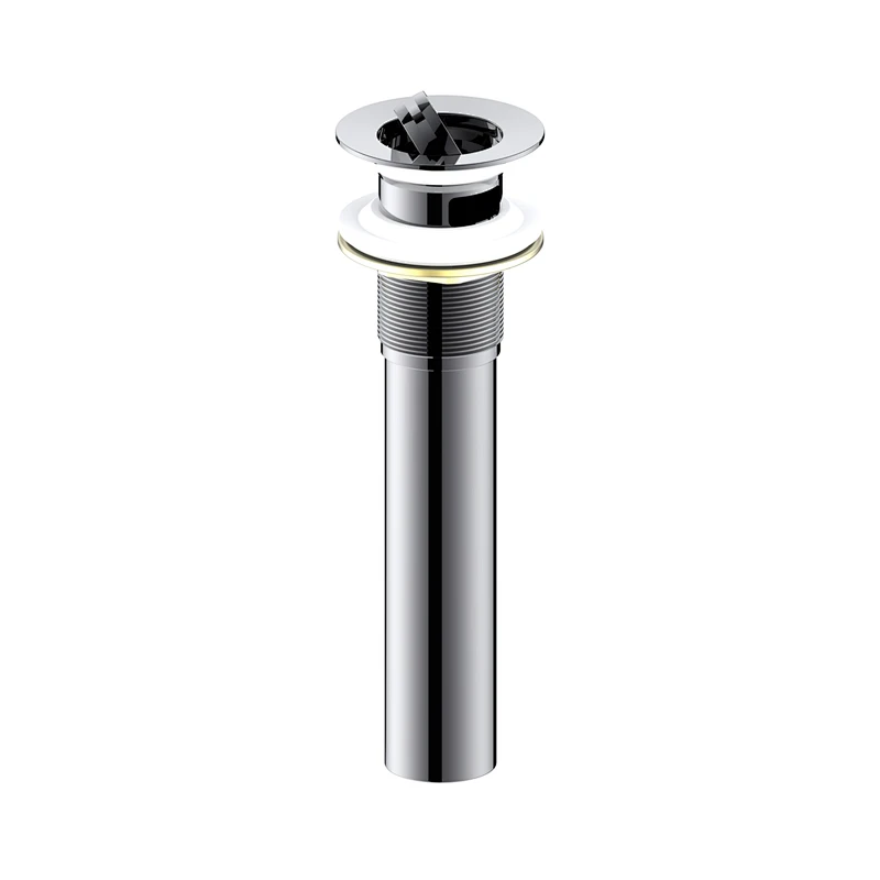 Rotating cover wash basin waste