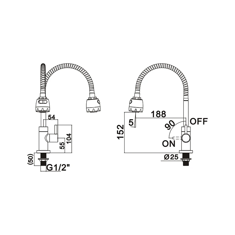 Ceramic cartridge tap