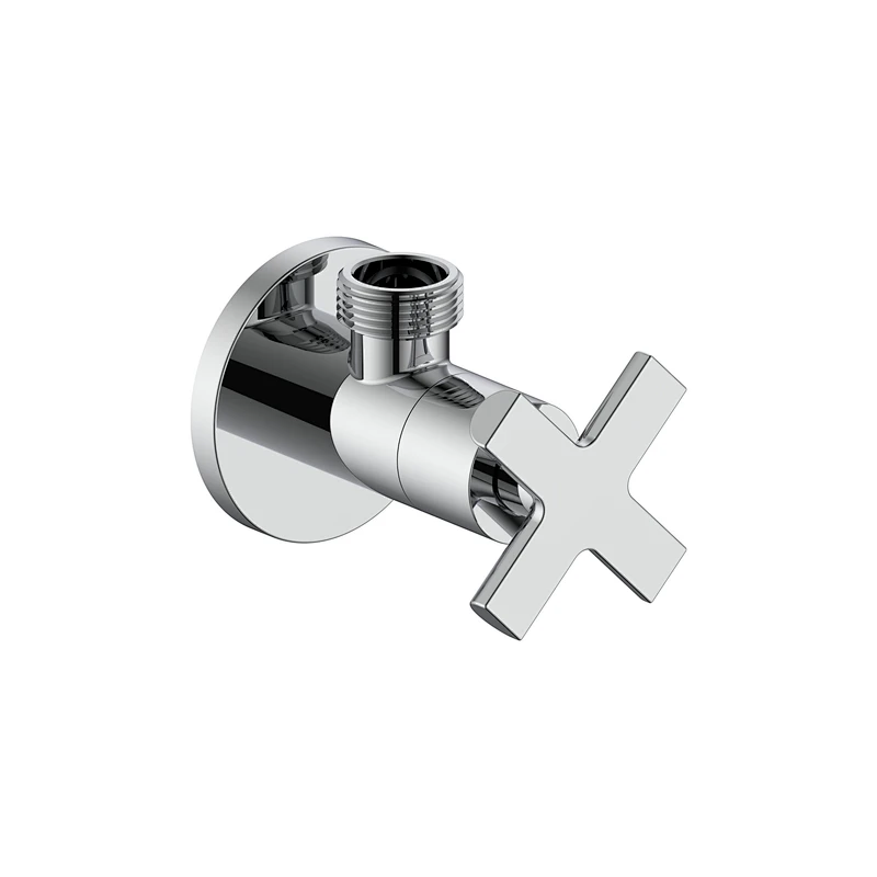 Ceramic cartridge anglevalve