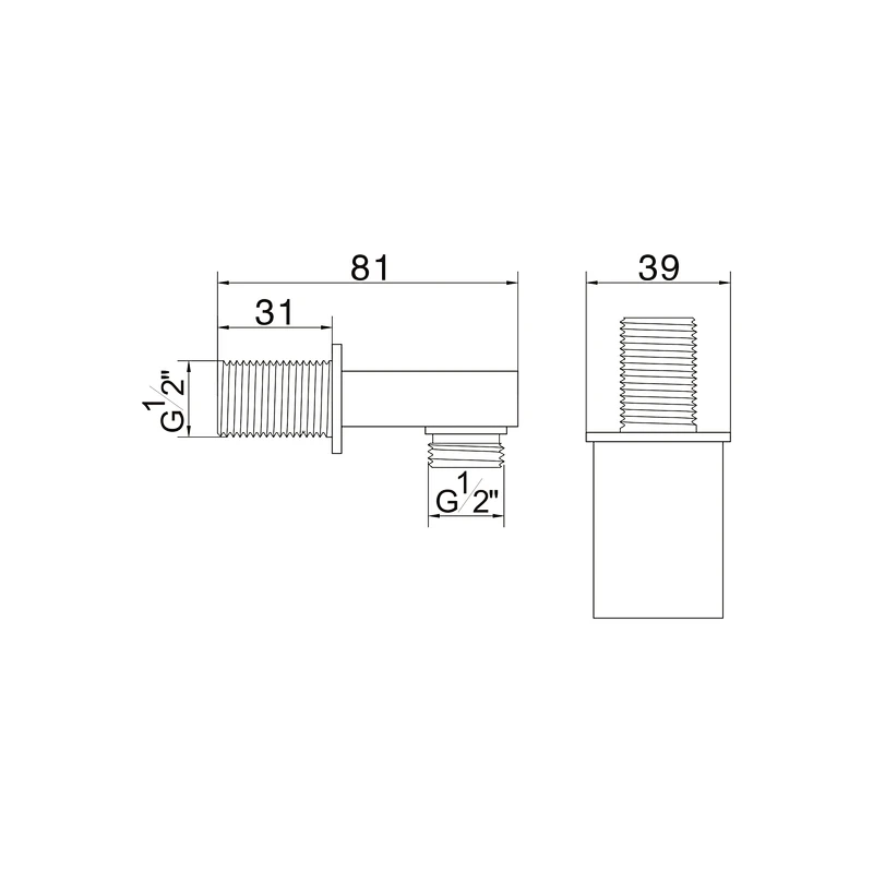 Shower holder with water outlet