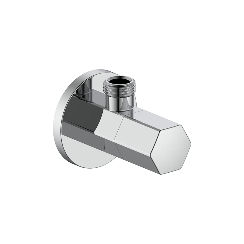 Ceramic cartridge anglevalve