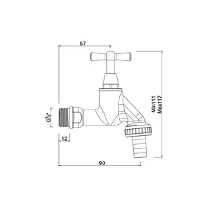 Compression tap