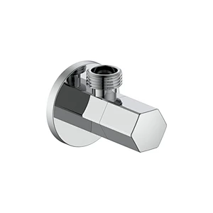 Ceramic cartridge anglevalve