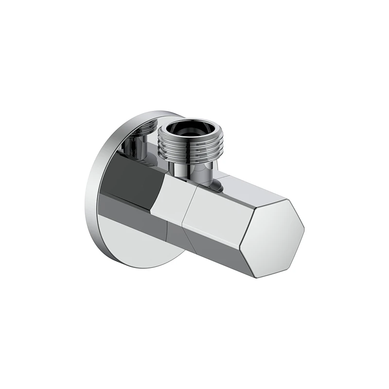 Ceramic cartridge anglevalve