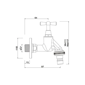 Compression tap