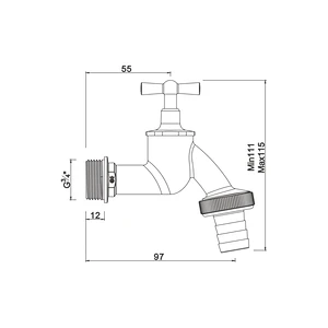 Compression tap