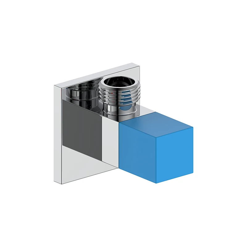 Ceramic cartridge anglevalve