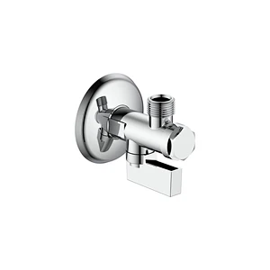 Ball angle valve with filter