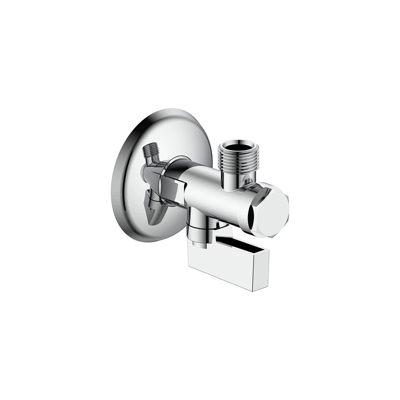 Ball angle valve with filter