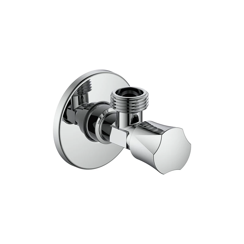 Compression angle valve