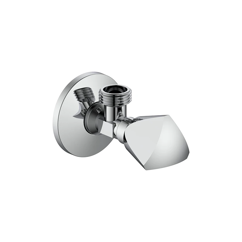 Compression angle valve