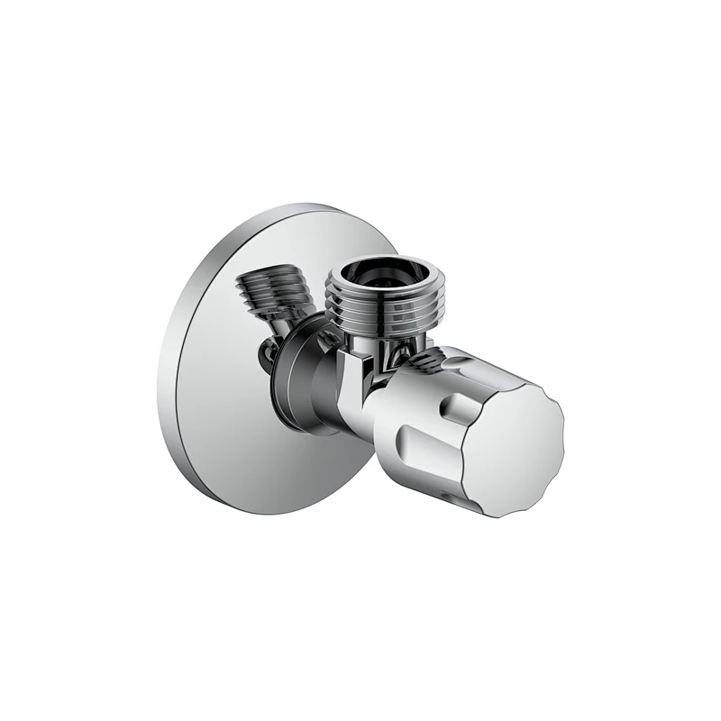 Compression angle valve