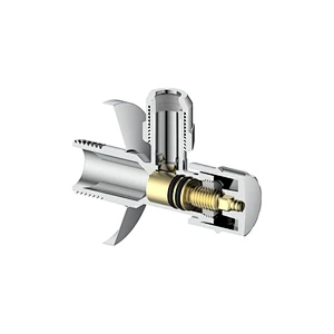 Compression angle valve
