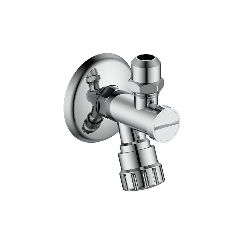 Ball angle valve with filter