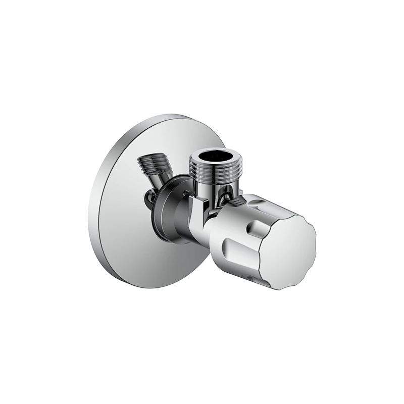 Compression angle valve
