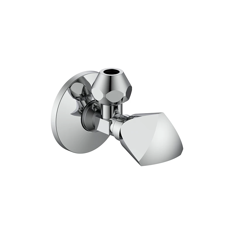 Compression angle valve