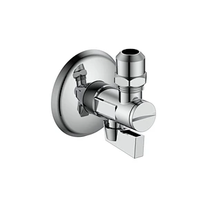 Ball angle valve with filter