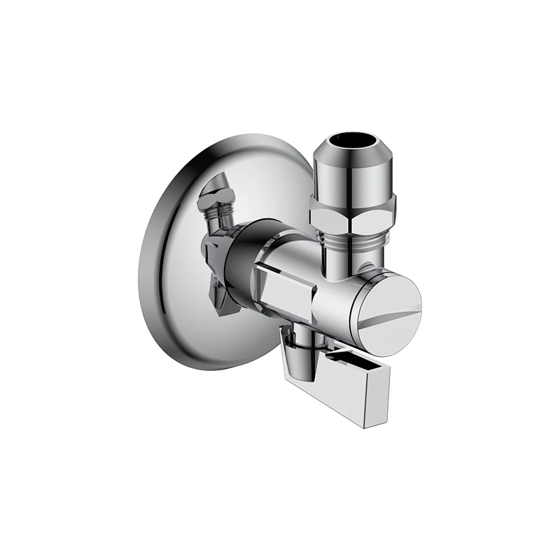 Ball angle valve with filter