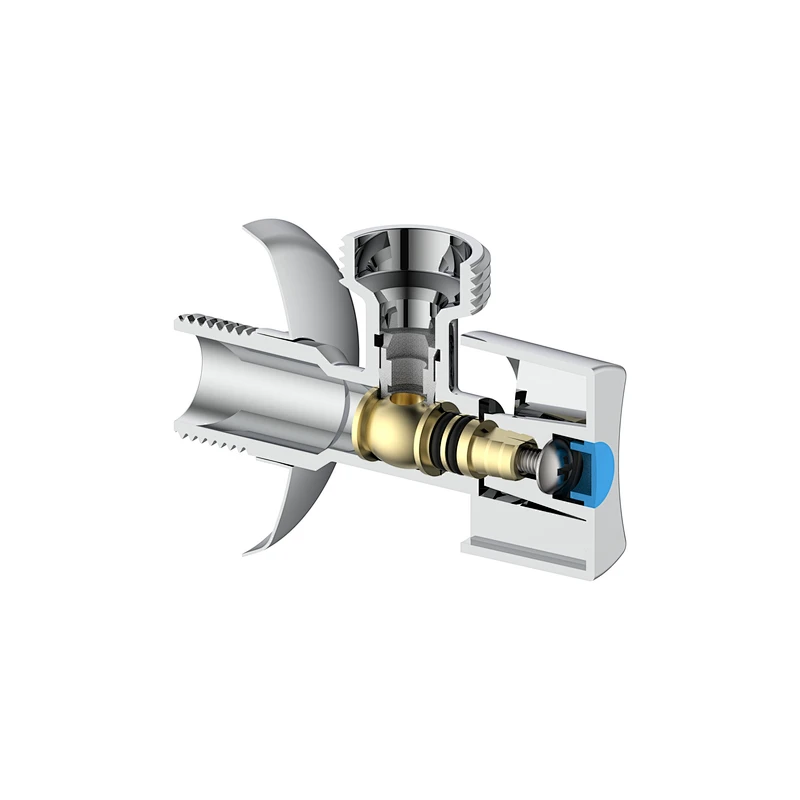 Ball angle valve