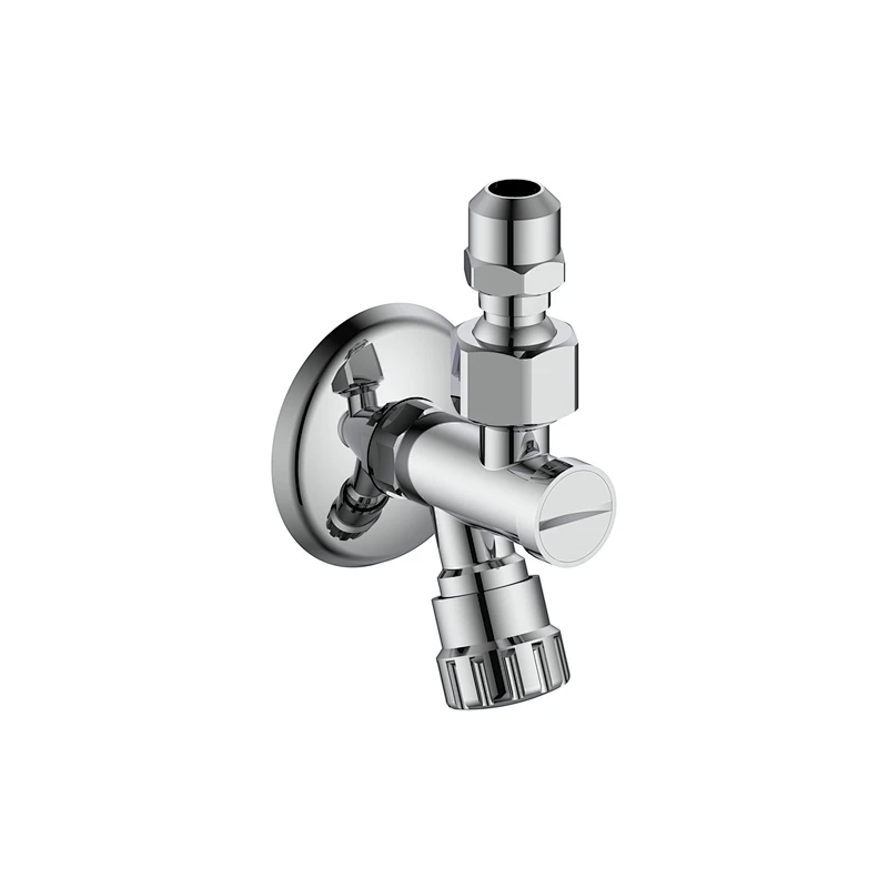 Ball angle valve with filter