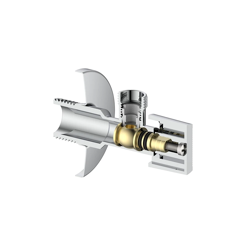 Ball angle valve