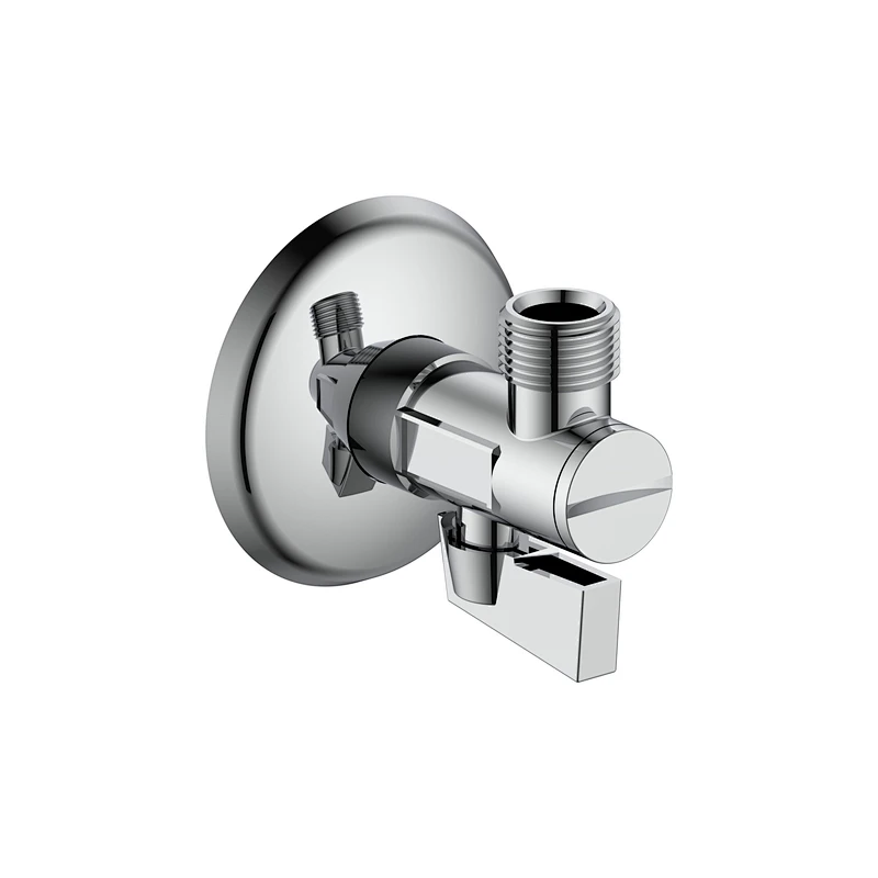 Ball angle valve with filter