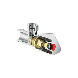Compression angle valve