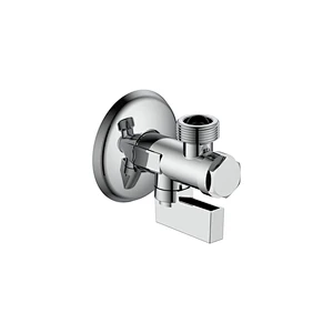 Ball angle valve with filter