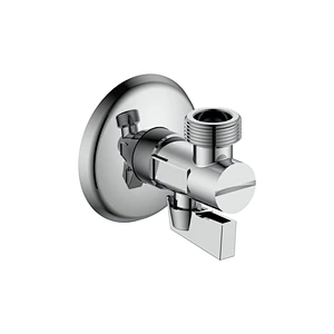 Ball angle valve with filter