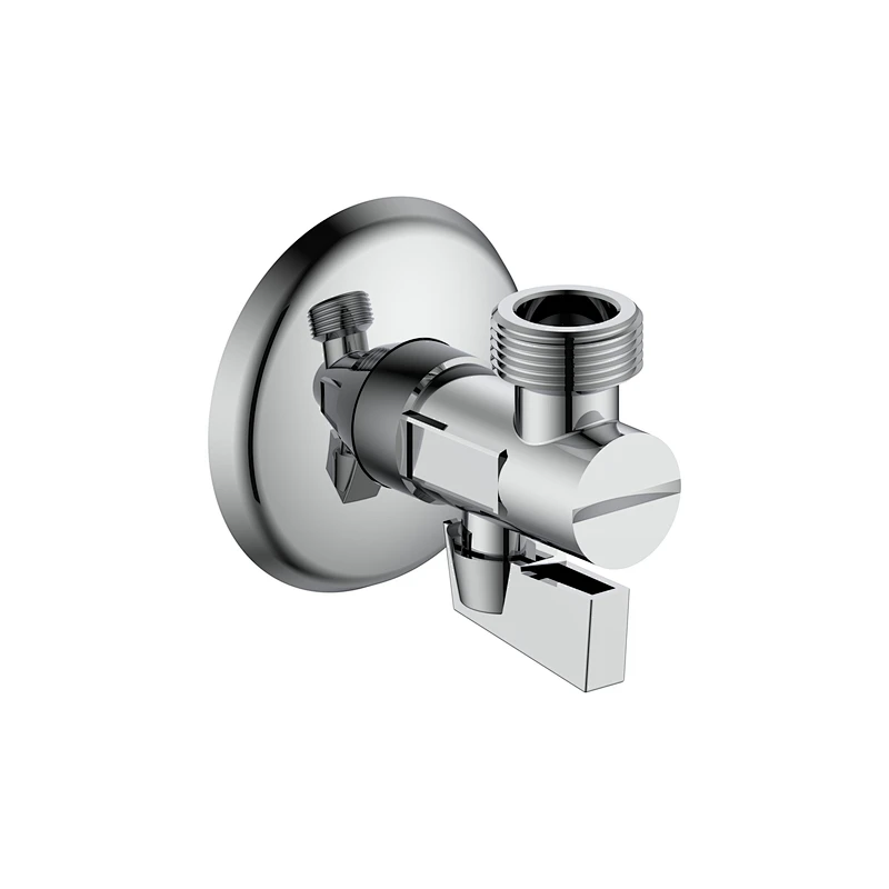 Ball angle valve with filter