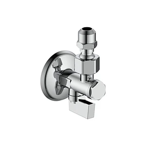 Ball angle valve with filter