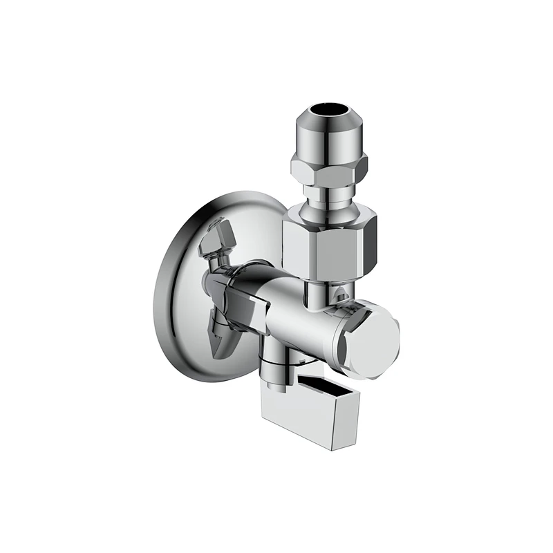 Ball angle valve with filter