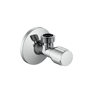 Compression angle valve
