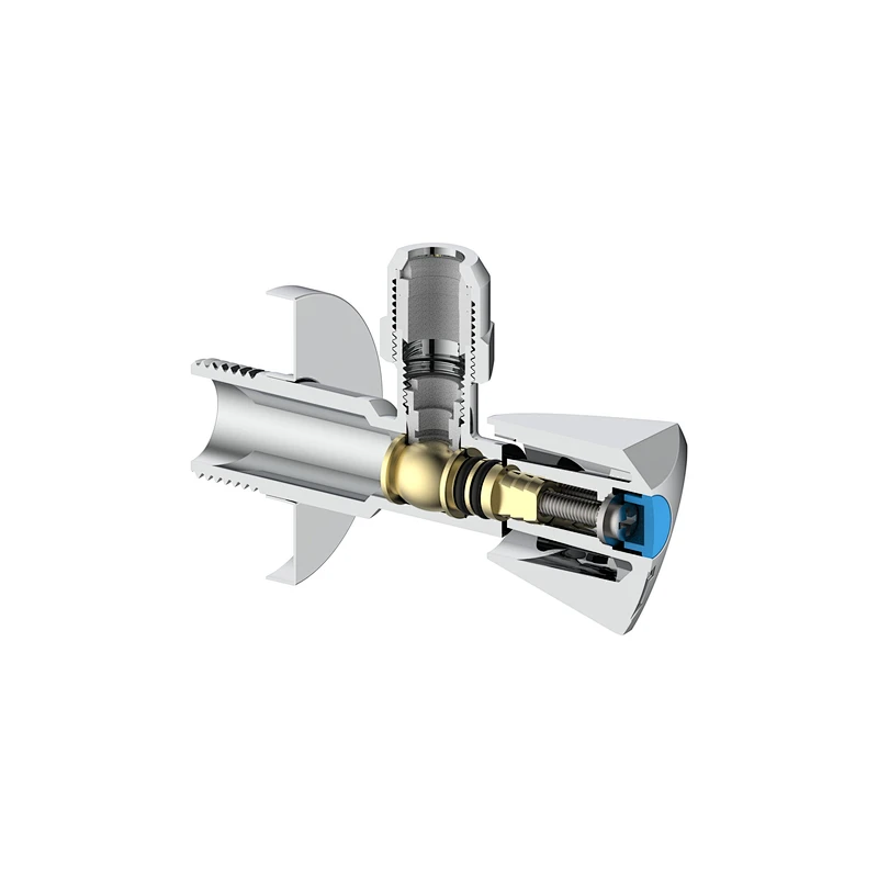 Ball angle valve