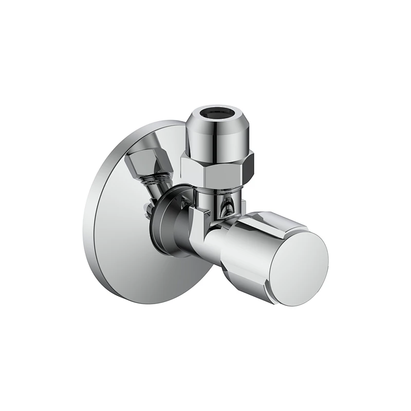 Compression angle valve