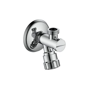 Ball angle valve with filter